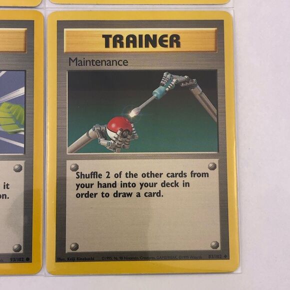 Pokemon Vintage Card Trainer Lot C - Picture 5 of 10